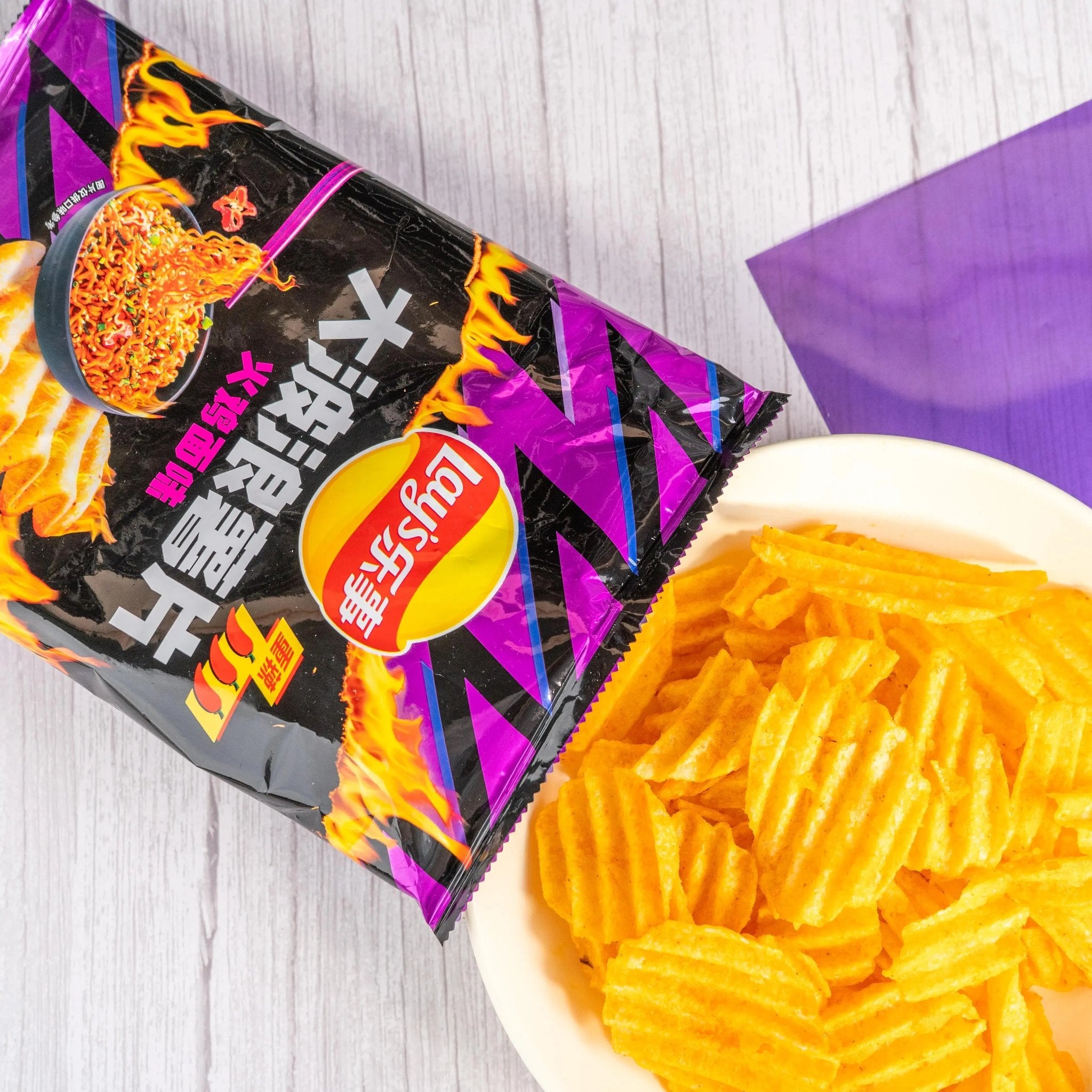 Lay's Potato Chips Spicy Turkey Noodle 70G