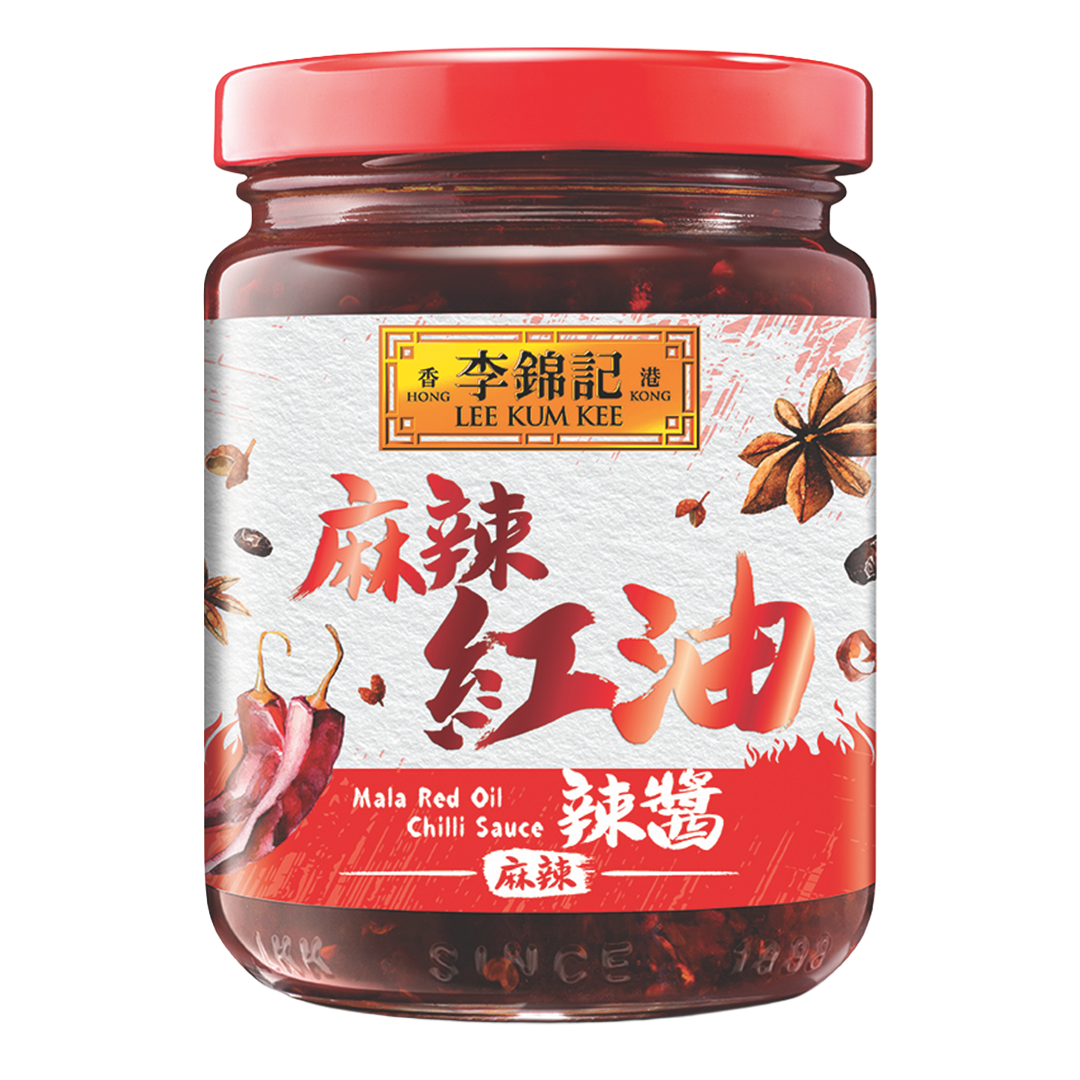 Lee Kum Kee Mala Red oil chili sauce 205g
