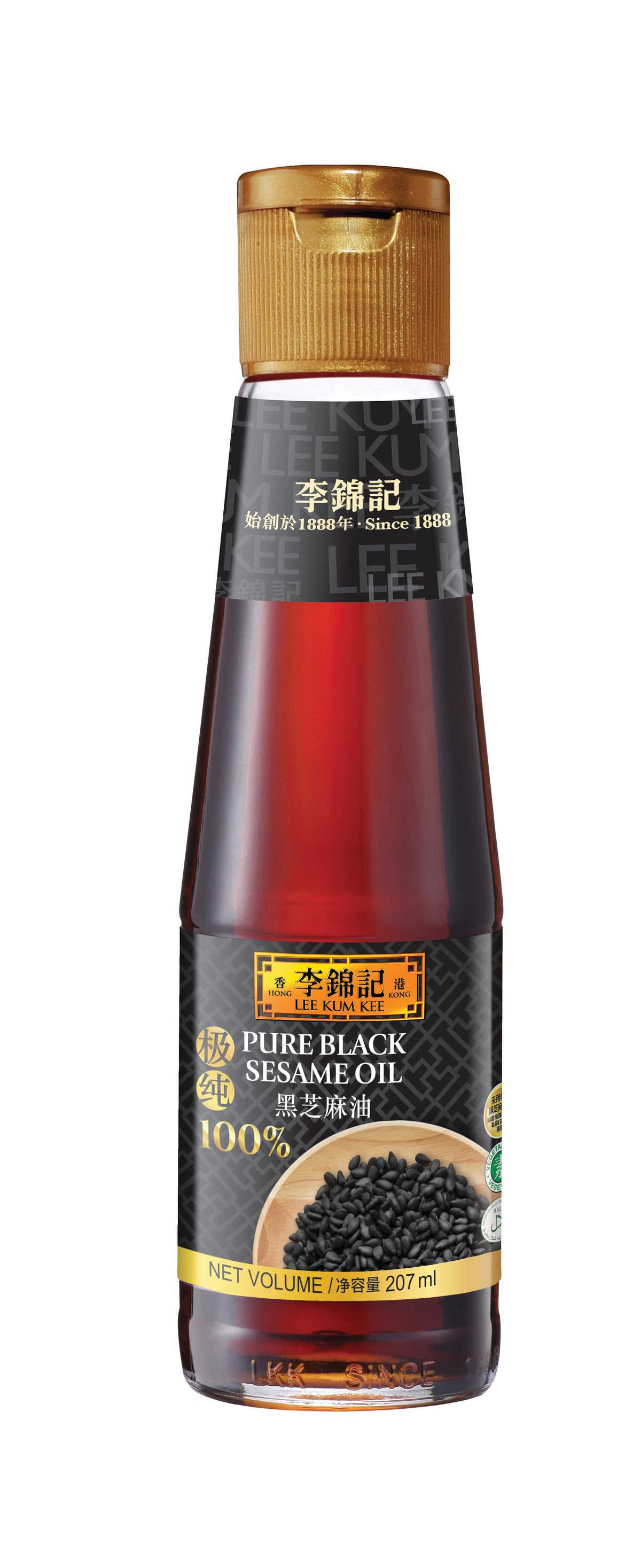 Lee Kum Kee Pure Black Sesame Oil 207ml