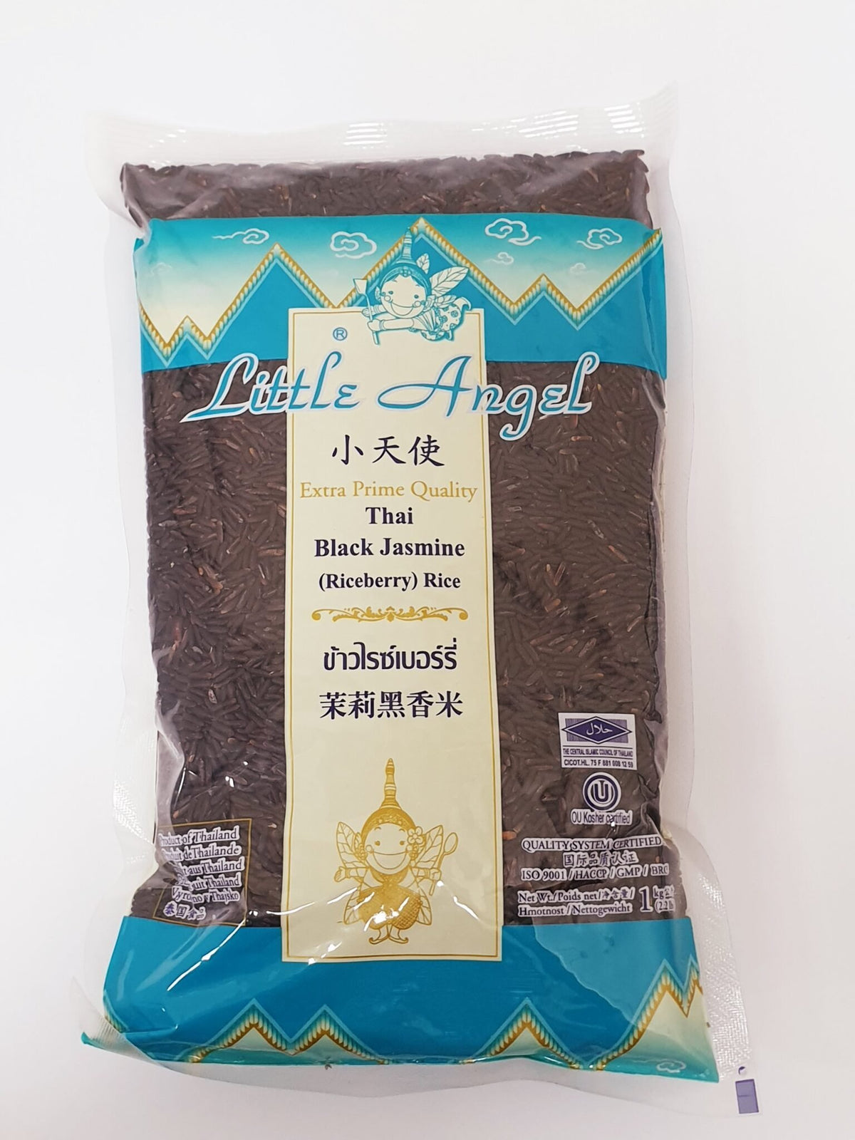Little Angel Thai Black Riceberry Rice
