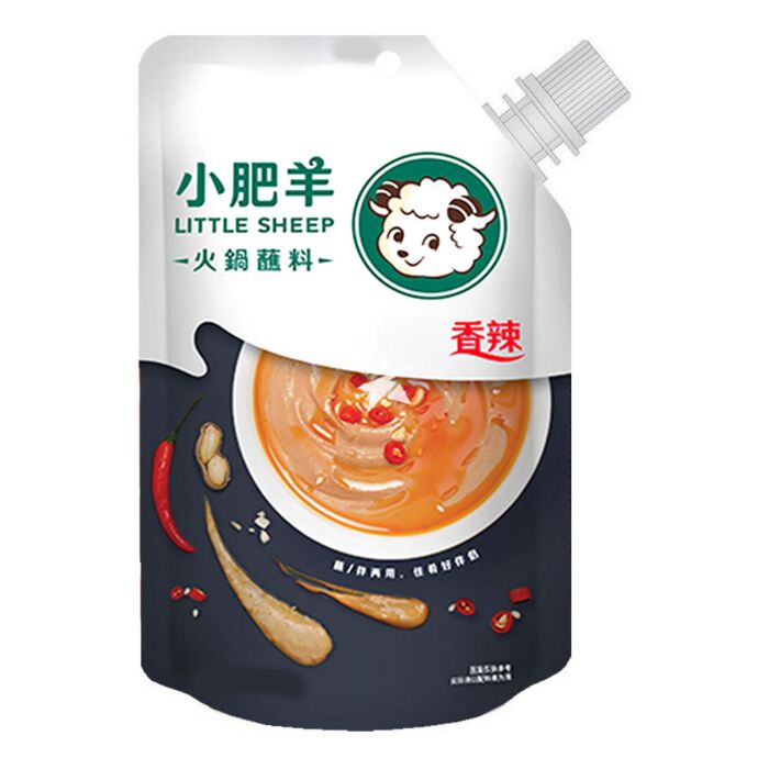 Little Sheep Hot Pot Dipping Sauce - Spicy Flavour 110g Bag