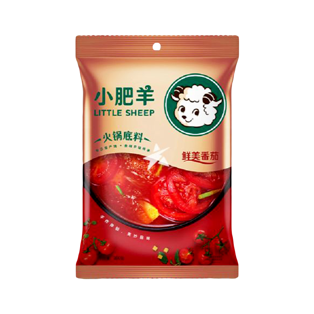 Little Sheep Hotpot Soup Base Tomato 200g (bag)