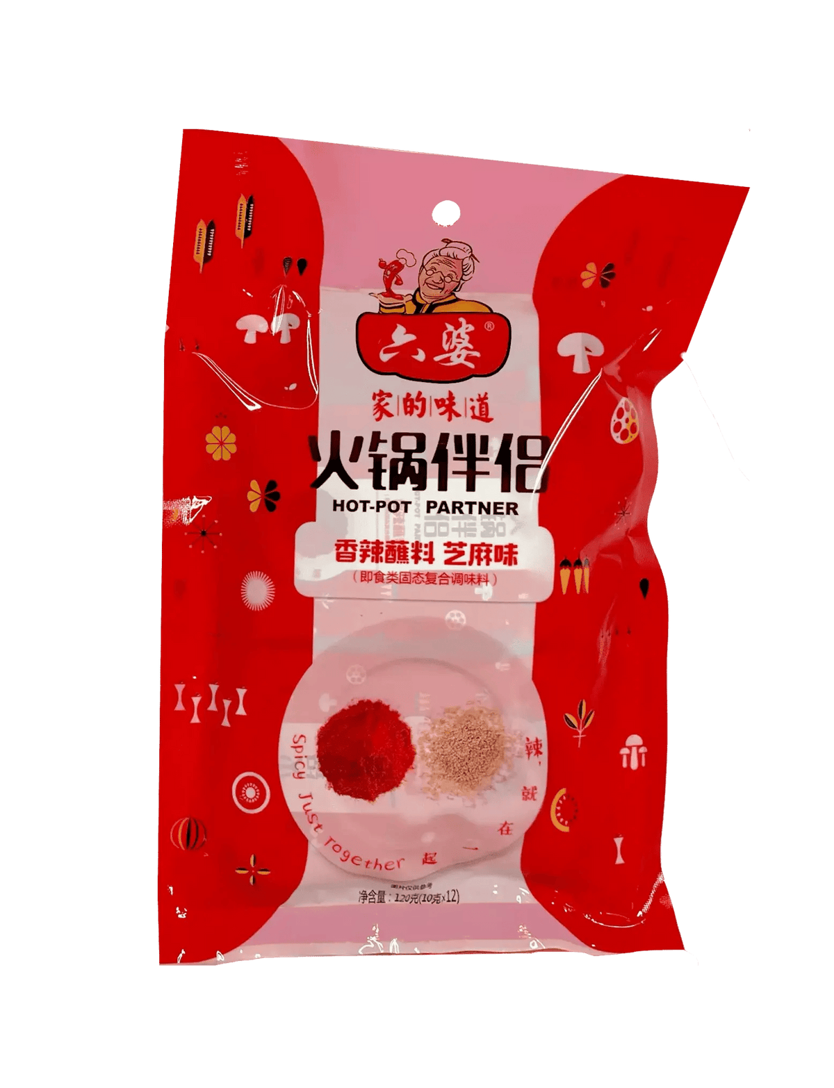 Liu Po Hot Pot Chilli Powder With Sesame 120g