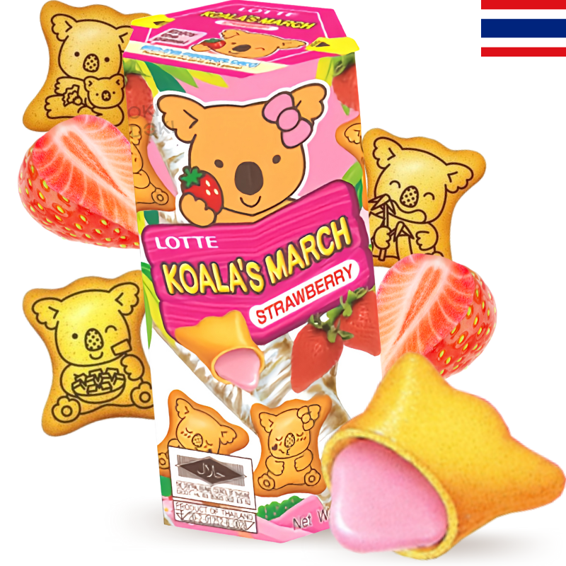 Lotte Koala's March Strawberry 37g