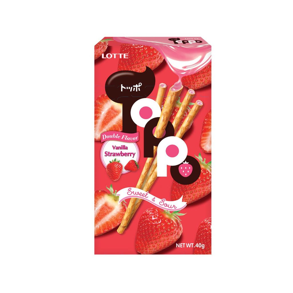 Lotte Toppo Strawberry 40g