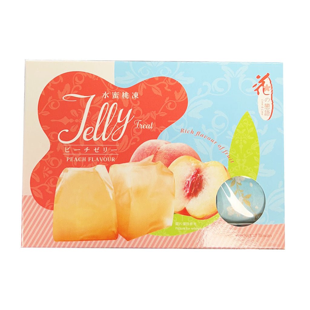 Love & Love Fruit Jelly Peach Flavour 200g
