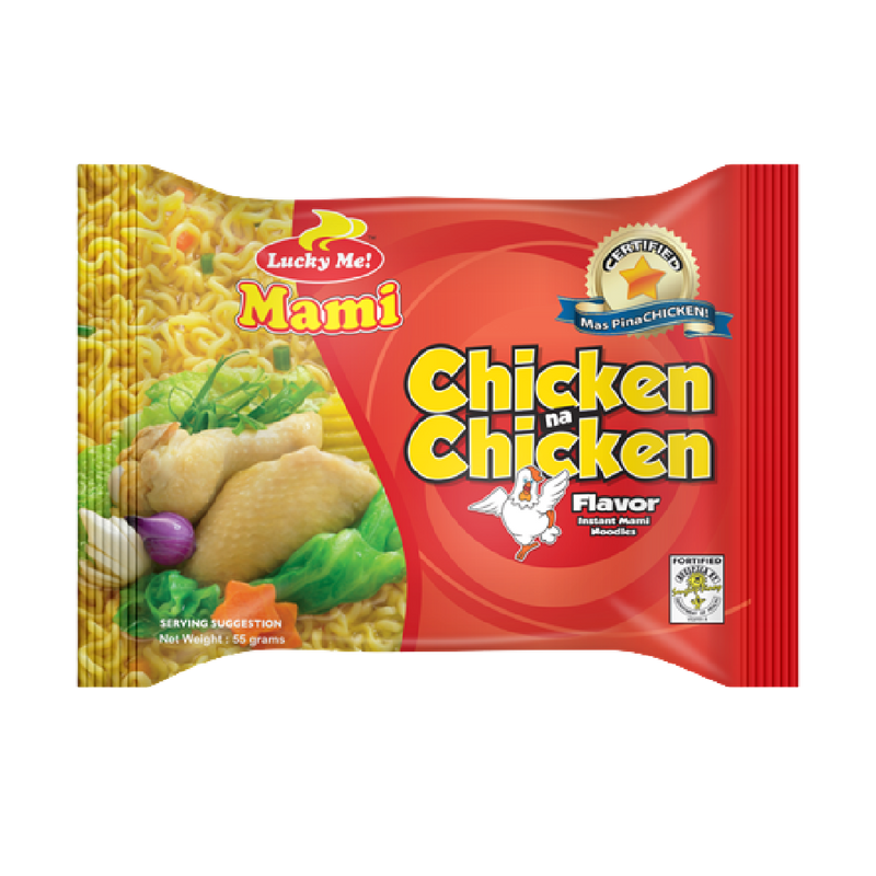 Lucky Me Instant Noodles Artificial Chicken 55g