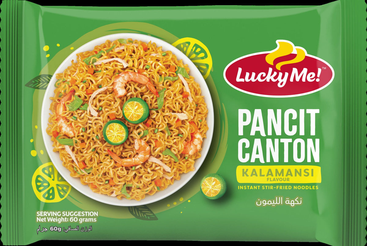 Lucky Me Pancit Canton Kalamansi Instant Noodles 60g