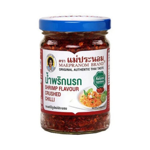 Mae Pranom Shrimp Flavour Crushed Chili 134g