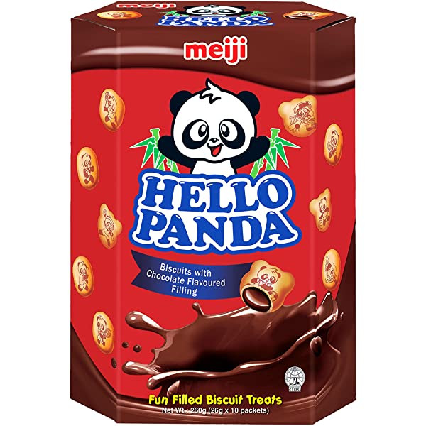 Meiji Hello Panda Choco 260g