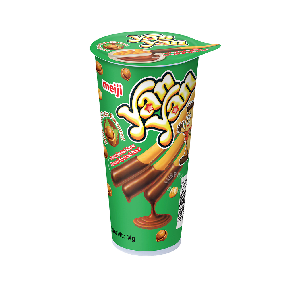 Meiji Yan Yan Hazelnut Cocoa 44g