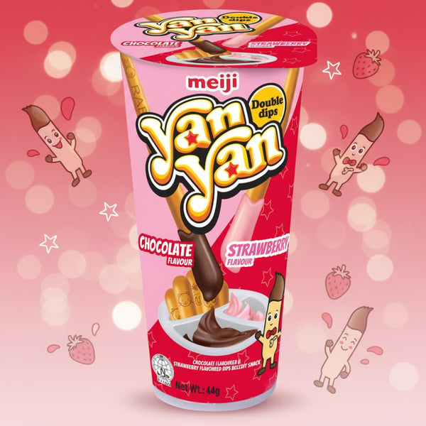 Meiji Yan Yan Strawberry 44g