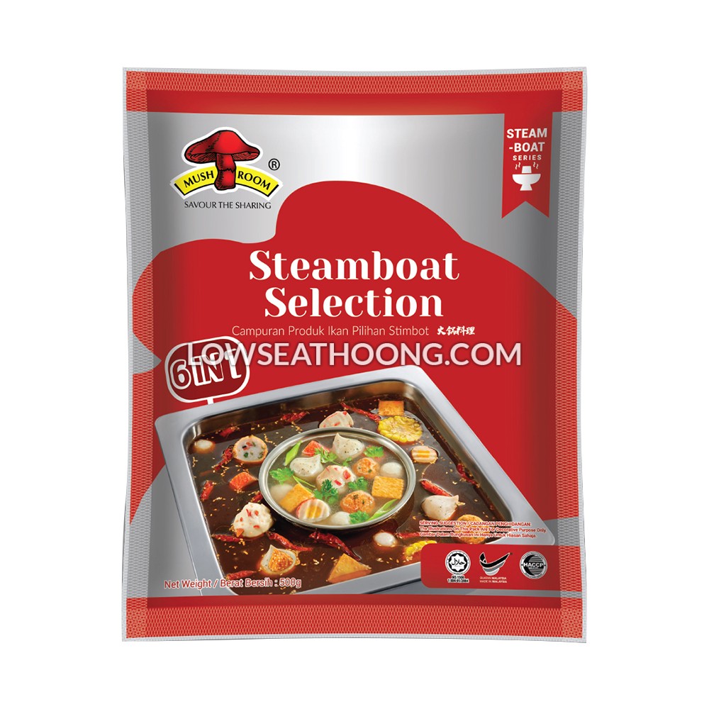 Mushroom Steamboat Selection 6 In 1 500g