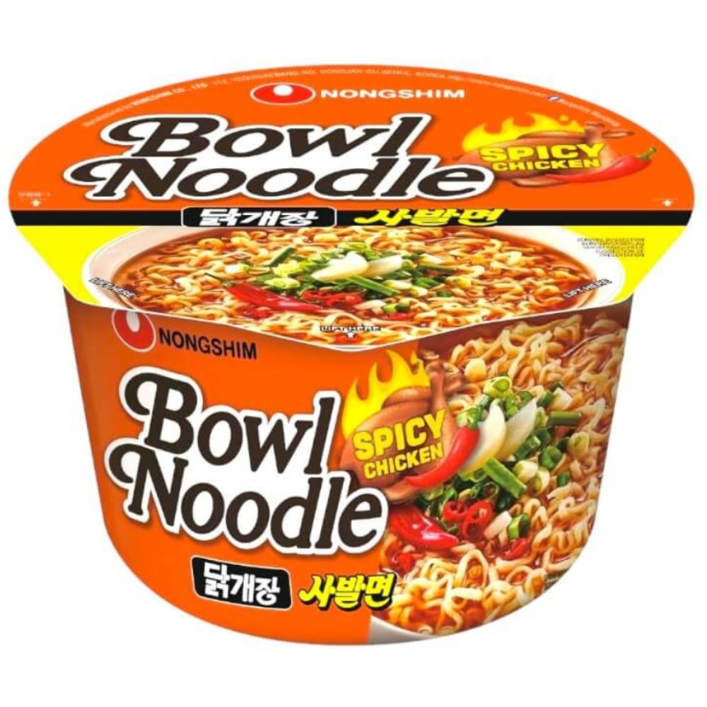 Nongshim Instant bowl noodle- spicy chicken 100g