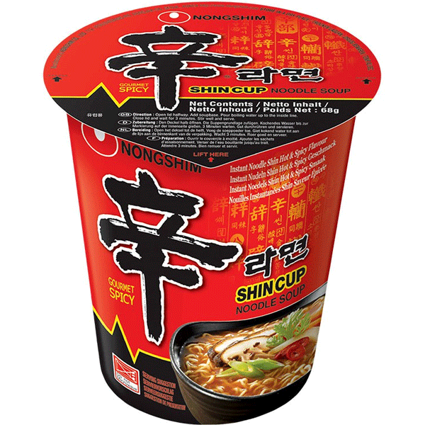 Nongshim Shin Ramyun Noodles (Cup) 68g