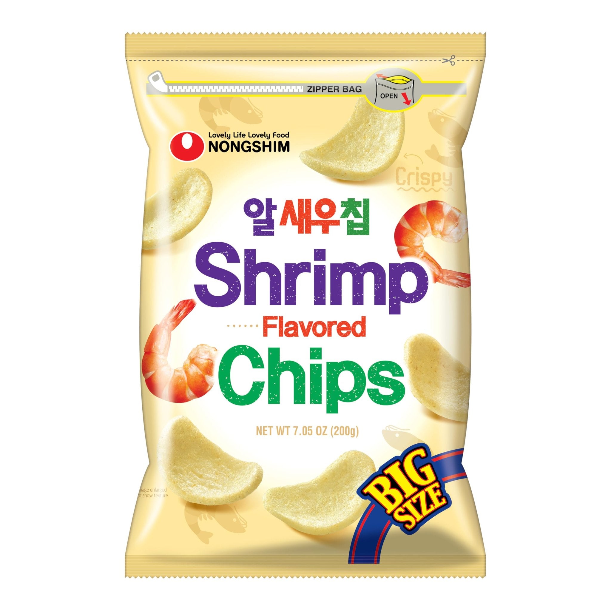 Nongshim Shrimp Flavored Chips 75g