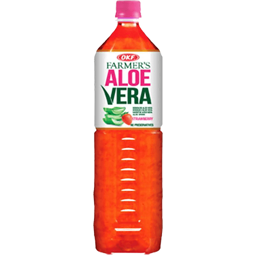 OKF Aloe Vera Juice Strawberry 1.5l