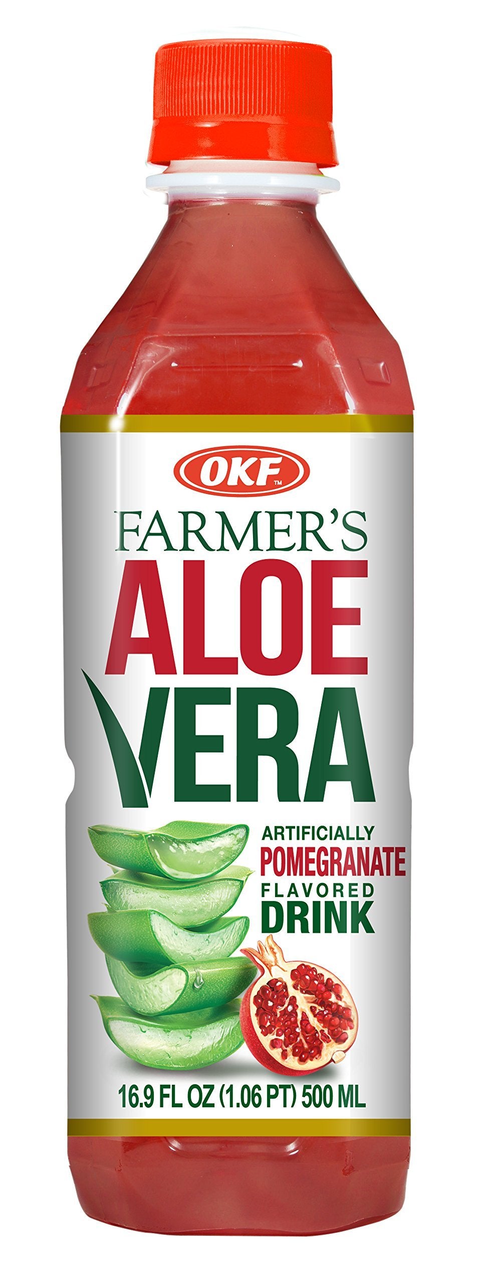 OKF Aloe Vera King Sugar Free Pomegranate 500ml