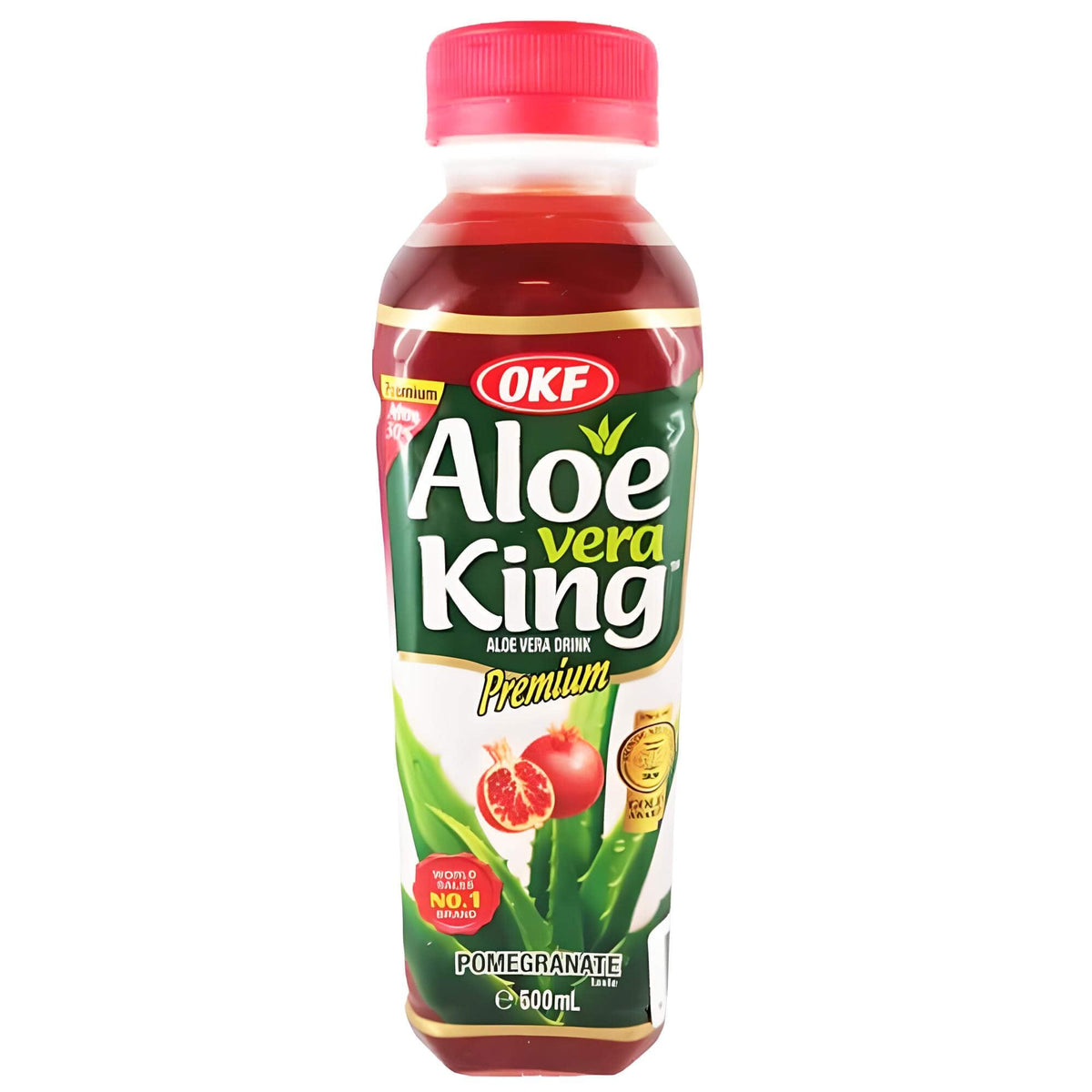 OKF Aloe Vera King Sugar Free Pomegranate 500ml