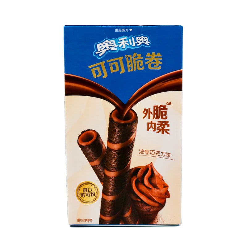 Oreo Cocoa Crisp Rolls Chocolate 50g