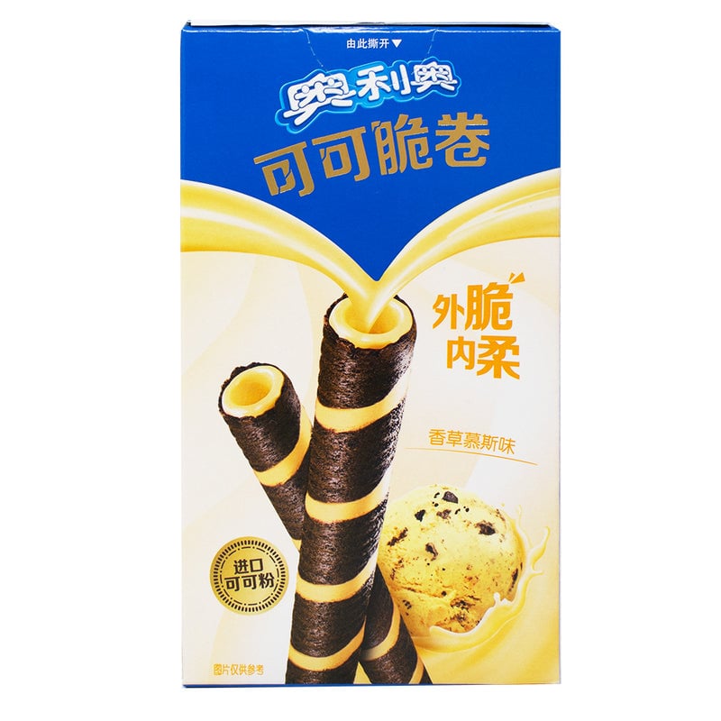 Oreo Cocoa Crisp Rolls Vanilla 50g