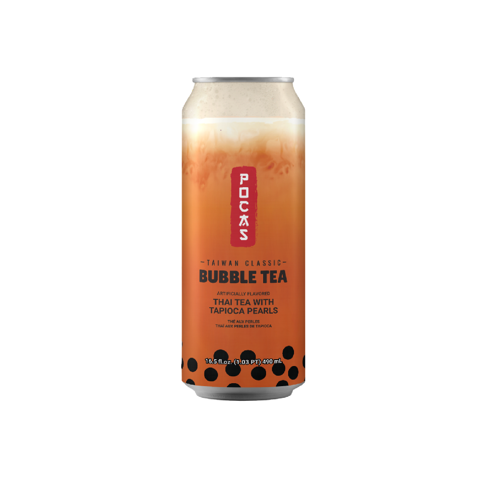 Pocas Bubble Tea Thai Tea 490ml