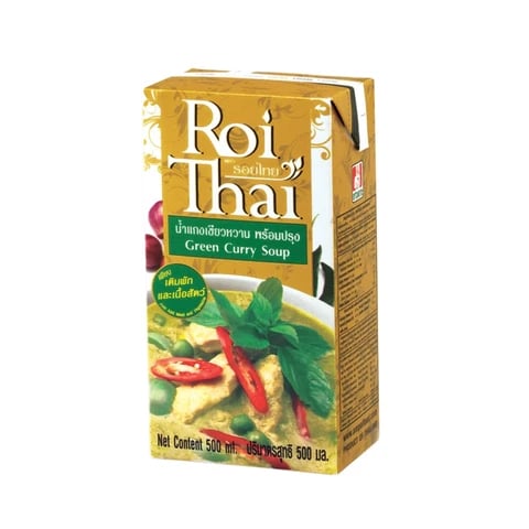 Roi Thai Green Curry Ready To Pour Cooking Sauce