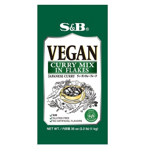 S&B Curry Flake Vegan 1kg