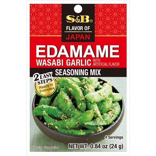 S&B Edamame Seasoning Wasabi Garlic Flavour (Eu) 24g