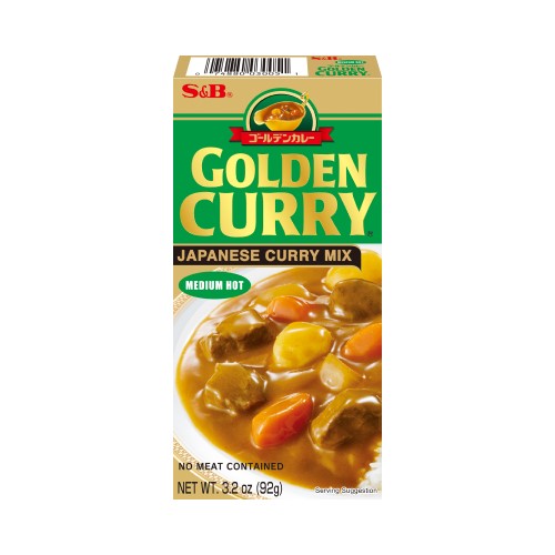S&B Golden Japanese Curry Mix Mild 92g