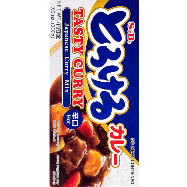 S&B Tasty Japanese Torokeru Curry Hot 200g