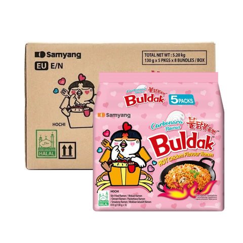 Samyang Hot Chicken Carbonara 5 X 130g