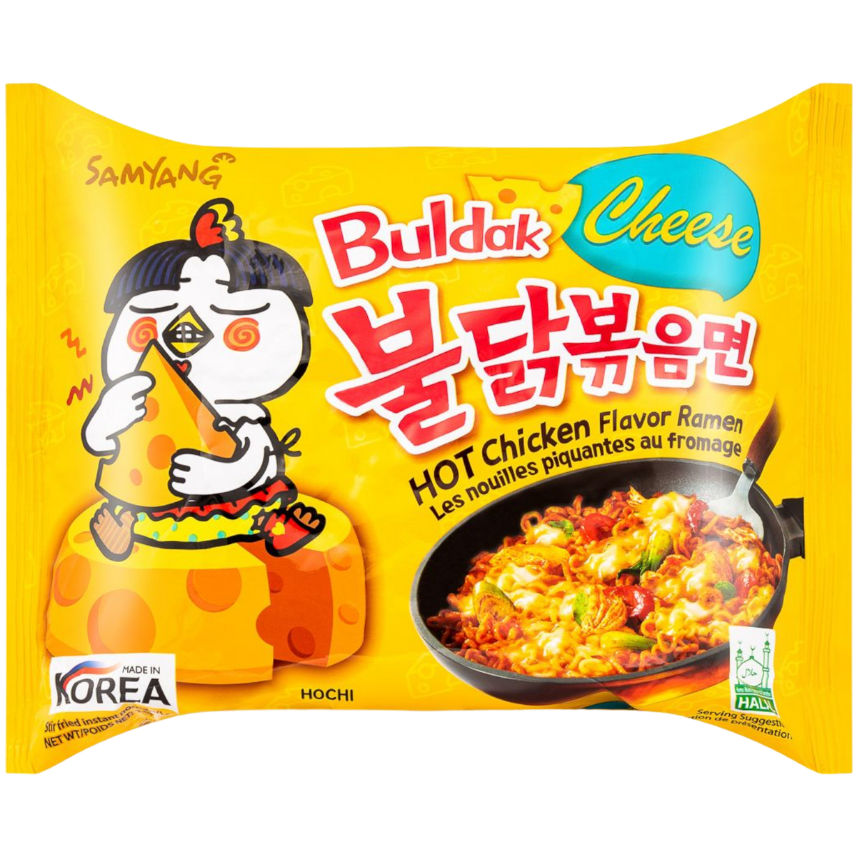 Samyang Hot Chicken Ramyun Cheese 140g 5 Pack