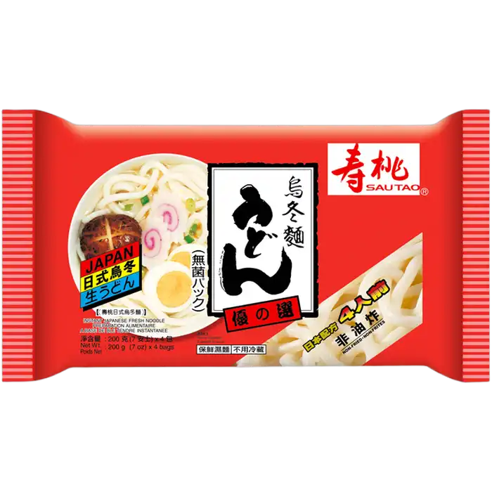 Sautao Japanese Udon Noodles 4x200g