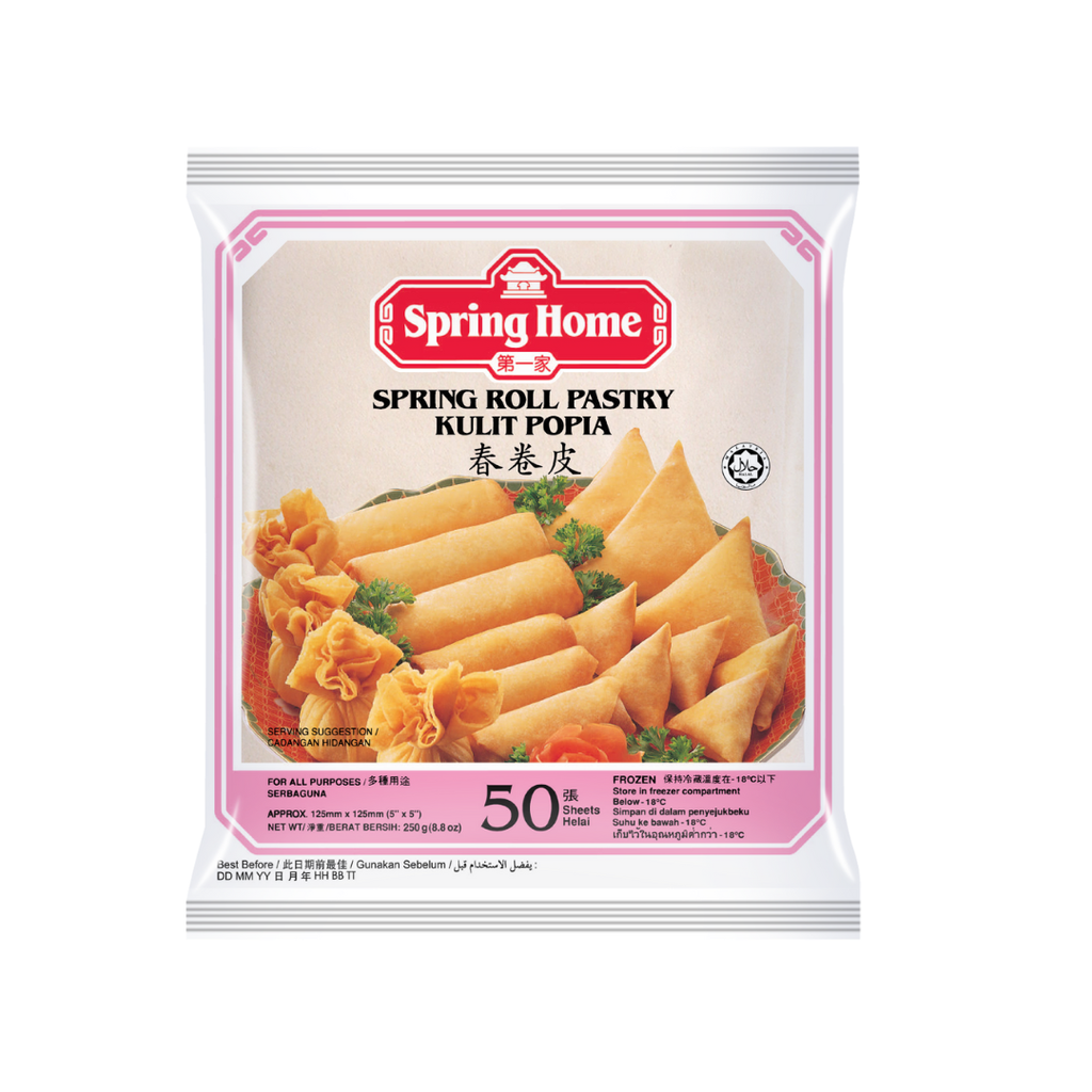 Spring Home Tyj 5 x 5 Spring Roll Pastry 250g