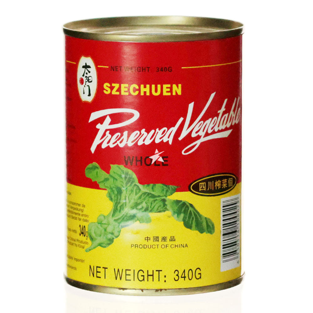 Tai Yang Men Yang Men Szechuan Preserved Vegetable Whole 340g