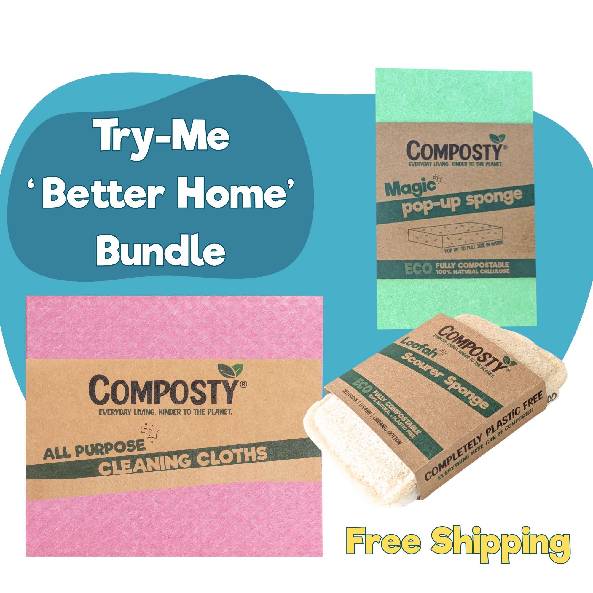 The Better Sponge Starter Pack | Try with Free UK Postage