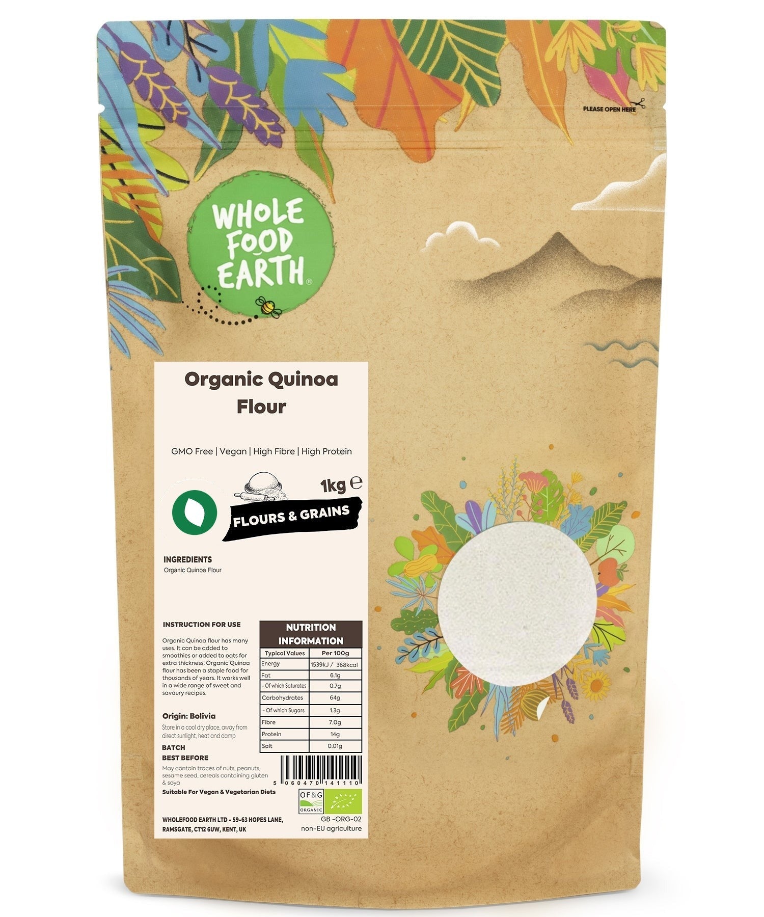 Organic Quinoa Flour