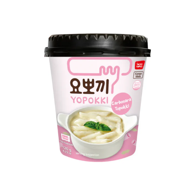 Yopokki Topokki Carbonara Cup 120g