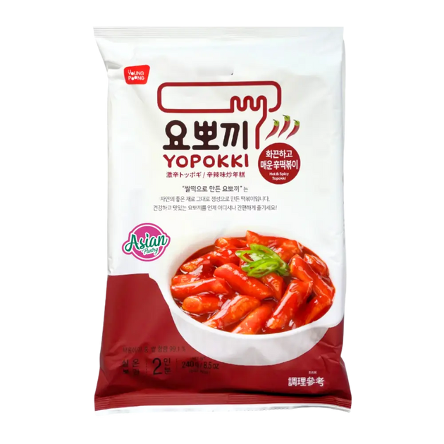 Yopokki Topokki Spicy Pouch 240g