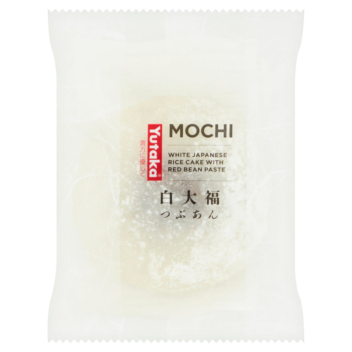 Yutaka Daifuku Mochi White Rice Cake with Red Bean Jam 95g